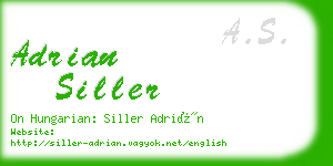 adrian siller business card